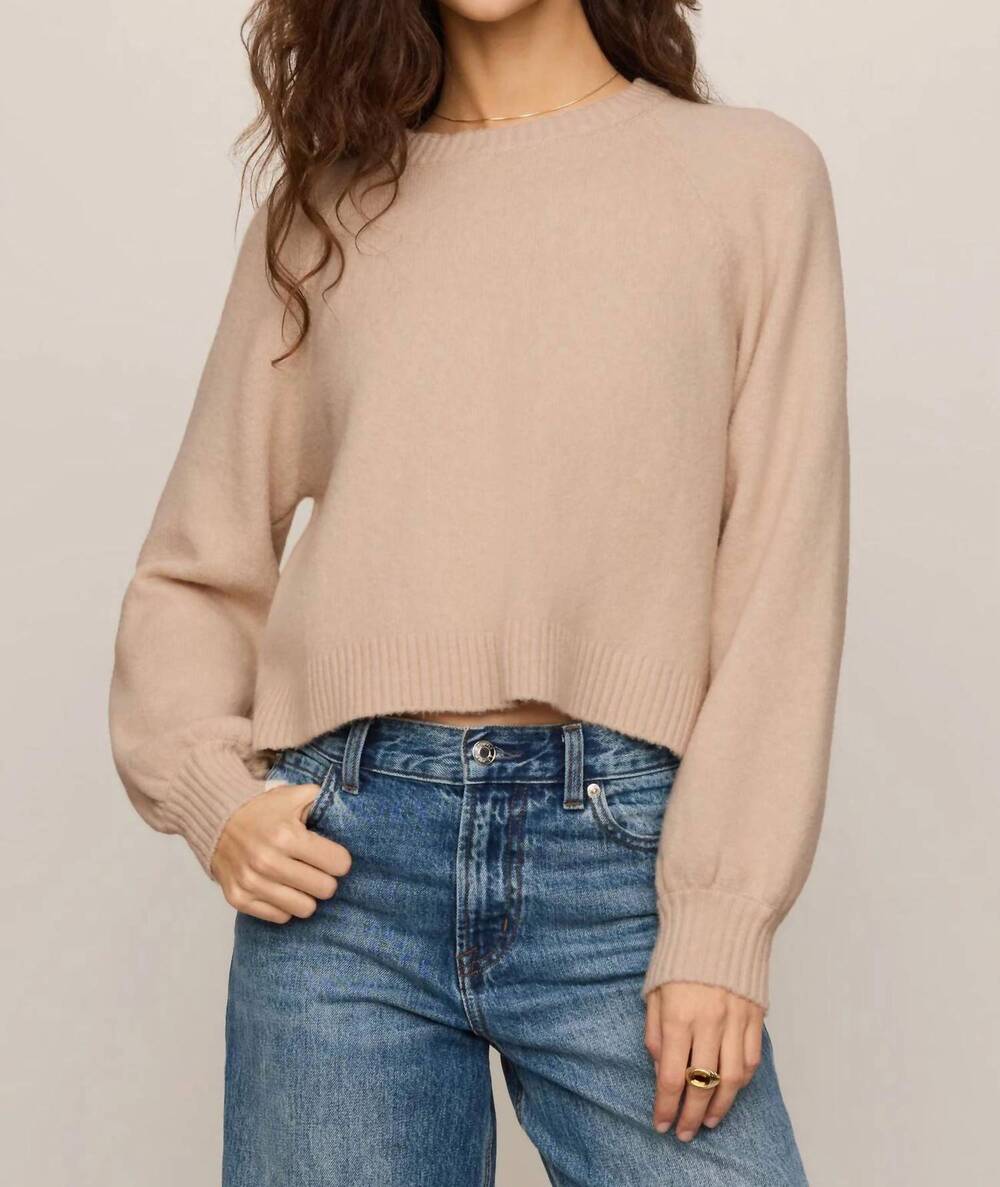 NEW Z SUPPLY coming up sweater in ecru